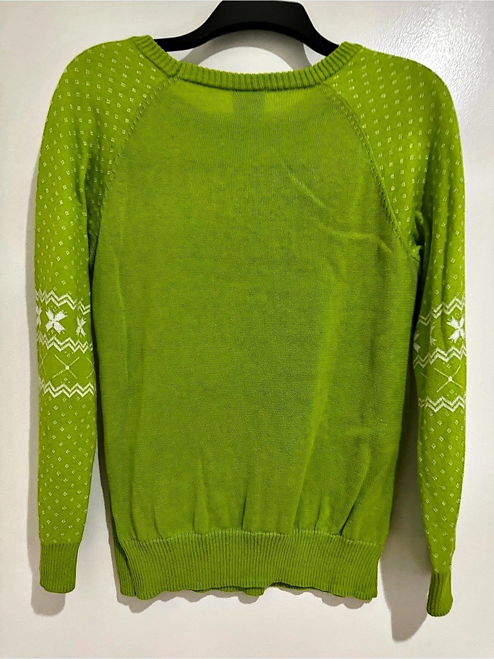National Lampoon Christmas Vacation Christmas Sweater Green size Junior XL Like - Picture 6 of 6